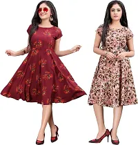 LAXMI Textile Women's Maxi Fit And Flare Dress (LAXTE-76-74-L_Multicolor26_L)-thumb1