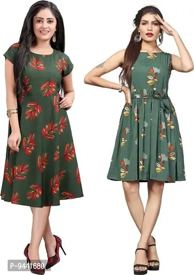 LAXMI Textile Women's Maxi Fit And Flare Dress (LAXTEXT-75-79-XL_Multicolor16_XL)