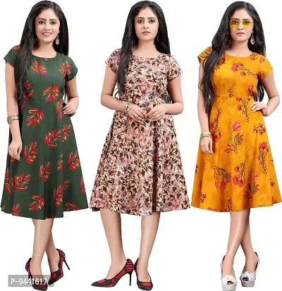 LAXMI Textile Women's Maxi Fit And Flare Dress (LAXTEXT-75-74-81-L_Multicolor65_L)
