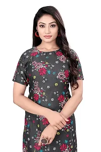 HIRLAX Designer Kurtis for Women - Fancy Crepe Kurta for Women Best Summer Dresses for Women Kurta for Office, Casual, Evening Use-thumb2