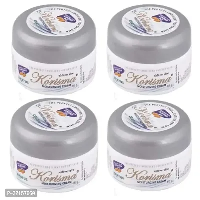 Cratus Korisma Moisturizing Hydrating Moisturizer Cream For Rejuvenating Skin 65Gms Pack Of 4