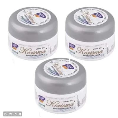 Cratus Korisma Moisturizing Hydrating Moisturizer Cream For Rejuvenating Skin 65Gms Pack Of 3-thumb0