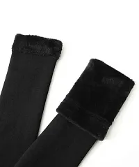 Sigma Men And Women Winter Warm Fur Leg Warmers/Knee cap/Knee Warmer Over Knee High Footless Socks(Pack Of 3)-thumb1