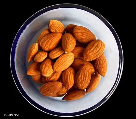 Natural Premium California Almonds Giri 500 gm-thumb0