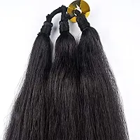 Stylish Thick Nylon False Hair Extension Parandi Artificial Choti Hair For Jada Kuchulu Billalu Gantalu Set For Women-thumb3