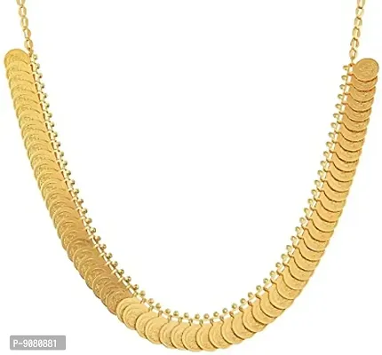 Stylish Gold-Plated Base Metal Necklace Set For Women And Girls