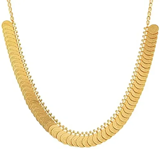 Stylish Fancy Gold Plated Necklace