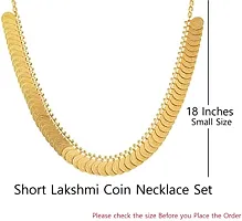 Stylish Gold-Plated Base Metal Necklace Set For Women And Girls-thumb3