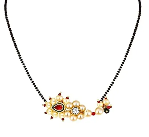 Stylish Alloy Beads Work Mangalsutra For Women