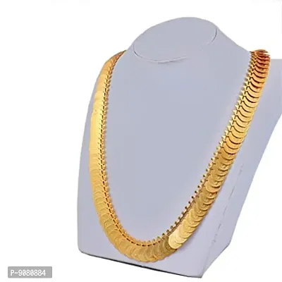 Stylish Gold-Plated Base Metal Necklace Set For Women And Girls-thumb4