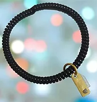 Stylish Adjustable Black Nylon Cord Nazar Battu Suraksha Chaku Nazariya Payal Anklet For Baby Girls And Women-thumb4