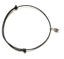 Stylish Black Anklet Threaded Anklet Ankle Bracelet Barefoot Sandal Beach Foot Jewellery-thumb1