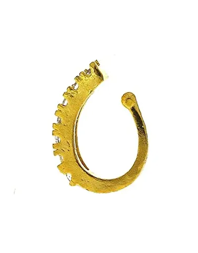 Nose ring hot sale pressing type