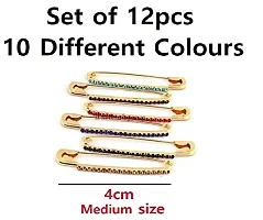 Stylish Clip On Saree Pin Brooch Safety Sadi Pin Fancy Safety Saree Pins For Women Dresses-thumb2