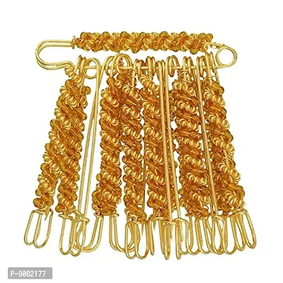 Buy VAMA Golden Safety Saree Pins big size for women latest new design Sadi  Pin Online at Best Prices in India - JioMart.