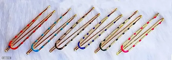 Stylish Fancy Safety Saree Pins Brooch For Ladies And Women Attaching Clip For Lehenga Dupatta Saree Pleats-thumb3
