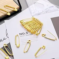 Stylish Saree Safety Pins Brooches Sweater Shawl Clips Faux Crystal Brooches Shiny Brooch Pins For Women Or Girls-thumb3