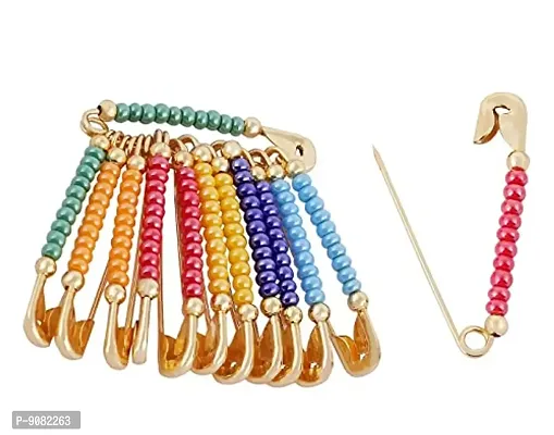Stylish Safety Pin For Attaching Sewing Jackets Clothing Crafts Saree Hajib Pin Cloth Diy Art Jewellery Making For Women