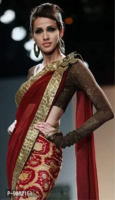 Stylish Golden And Silver Brooch Pins Girls Safety Sari Sadi Pin Ladies Saree Pins For Women-thumb4