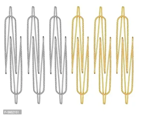Stylish Golden And Silver Brooch Pins Girls Safety Sari Sadi Pin Ladies Saree Pins For Women-thumb5