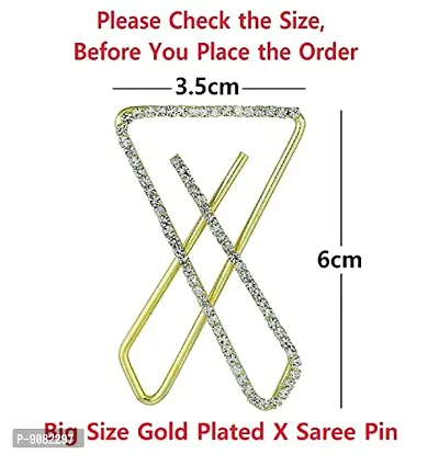 Stylish Safety Pins For Saree Hijab Pins For Girls And Broches For Women-thumb2