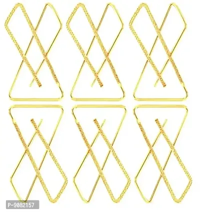 Stylish Designer Traditional Dupatta Chunri Odhni Scarfs Golden Saree Safety Pin For Women And Girls Sadi Brooch Pins For Saree-thumb0