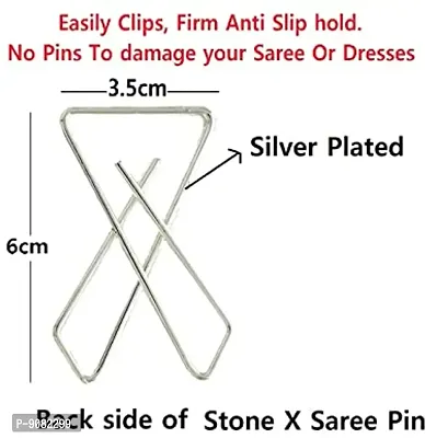 Stylish Safety Pins For Saree Pins Latest Brooch Hijab Pins For Women-thumb3