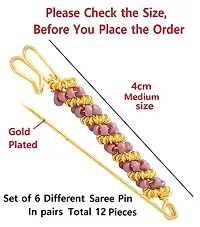 Stylish Sari Pin Brooch Pins And Saree Brooches For Women-thumb1