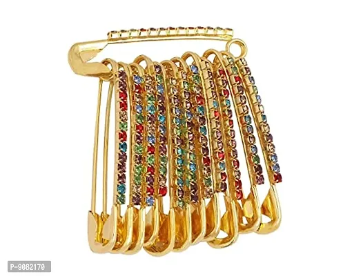 Stylish  Saree Hijab Safety Pin Brooch And Sari Pins For Women-thumb0