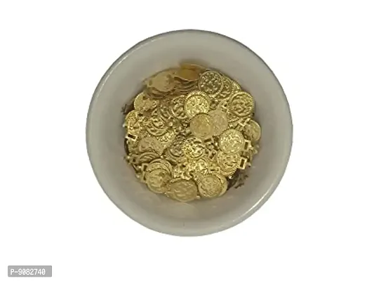 Stylish Lakshmi Coins For Aari Work - Small And Big Size, Each 100 Gram-thumb2