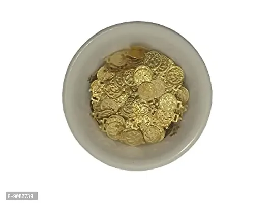 Stylish Lakshmi Coins For Aari Work - Small And Big Size, Each 50 Gram-thumb2