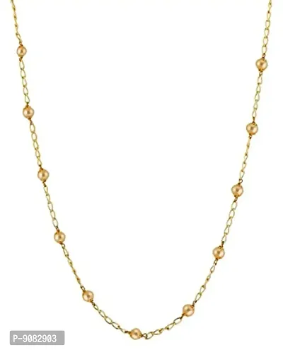 Stylish Golden Pearl Designer Kamarband Body Belly Chain Fancy Waist Chain For Women-thumb0