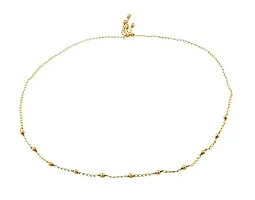 Stylish Golden Pearl Designer Kamarband Body Belly Chain Fancy Waist Chain For Women-thumb1