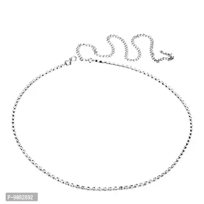 Stylish Silver Plated Waist Belt Jewellery Traditional Belly Chain For Women Stylish-thumb0