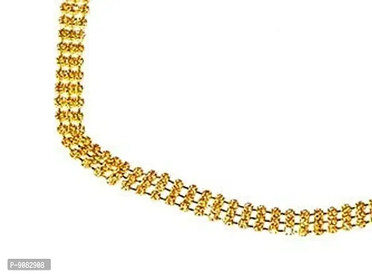 Stylish 3 Line Designer Kamarband Body Belly Chain Fancy Waist Chain For Women-thumb2