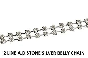 Stylish Silver Plated Waist Chain Traditional Kamarpatta Jewellery For Women Latest-thumb4