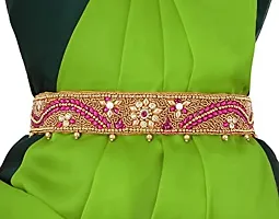 Stylish Stretchable Cloth Belt For Women For Saree Kamarbandhani Fashion Jewellery Kamarband Waistband-thumb2