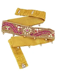Stylish Stretchable Cloth Belt For Women For Saree Kamarbandhani Fashion Jewellery Kamarband Waistband-thumb3