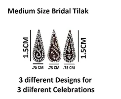 Fashions Fancy Bridal Bindi For Ladies Forehead Sticker For Women-thumb1