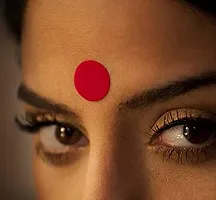 Fashions Plain Kukmkum Bindi |Tikali |Sticker Bindi| Red Bindi | Large Binid Tikka Gift-Able For Women&rsquo;S and Girl&rsquo;S- 50 Bindi-thumb1