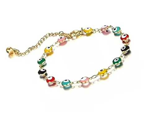 Elegant Evil Eye Jewellery Nazar Battu Beads Nazariya Bracelet Rakhi For Girls And Ladies
