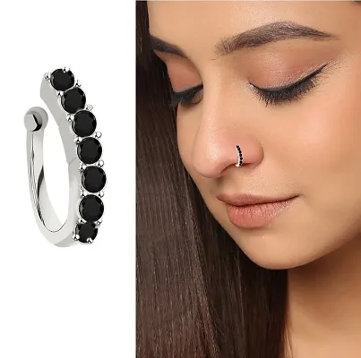 LEAQU Stylish Nose Ring U-Shaped Portable Unisex Spiral Non Piercing Nose  Ring Hoop for Daily Life - Walmart.com