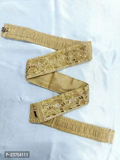 Buy Vama Fashions Maggam Aari work cloth saree waist belt for Half