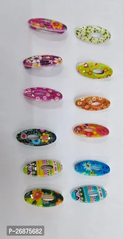 VAMA Multicolor Plastic  Saree Sadi sari Safety nappy Scarfs Pins for girls