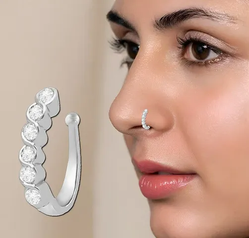 Clip on Nose Ring for Women