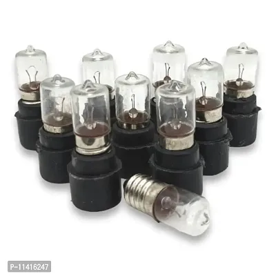 PGSA2Z Miniature Light Bulb with E10 screw-type base (3V, 6V, Medium, Yellow) - Pack of 10