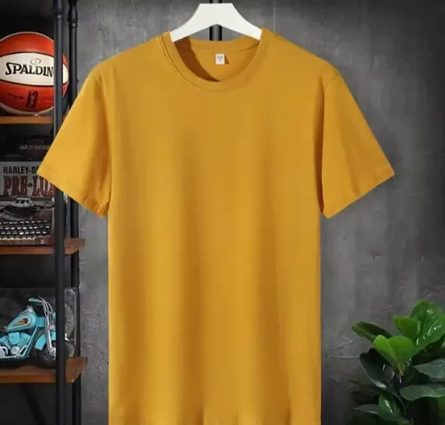 Comfortable Round Neck T-shirt For Men