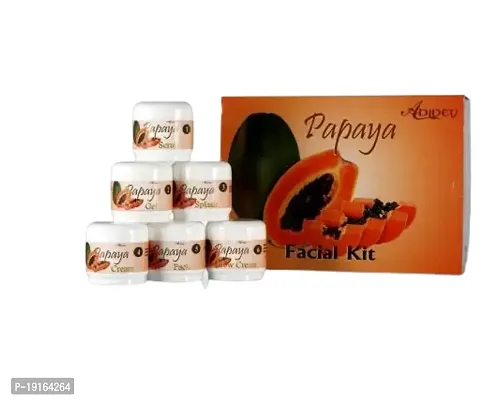 Adidev Herbals Hand Made Papaya Facial Kit (3 X 83.33 gm)