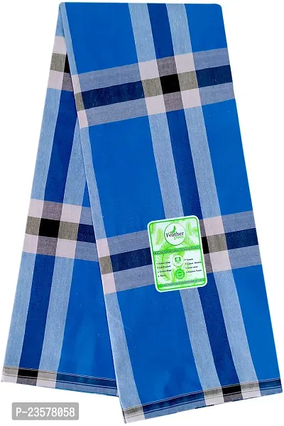 Feather Green Multi Lungi Pack Of 1