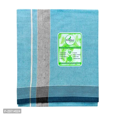 Comfy Cotton Solid Lungi For Men-thumb0